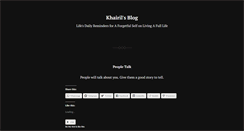 Desktop Screenshot of khairilsianipar.com